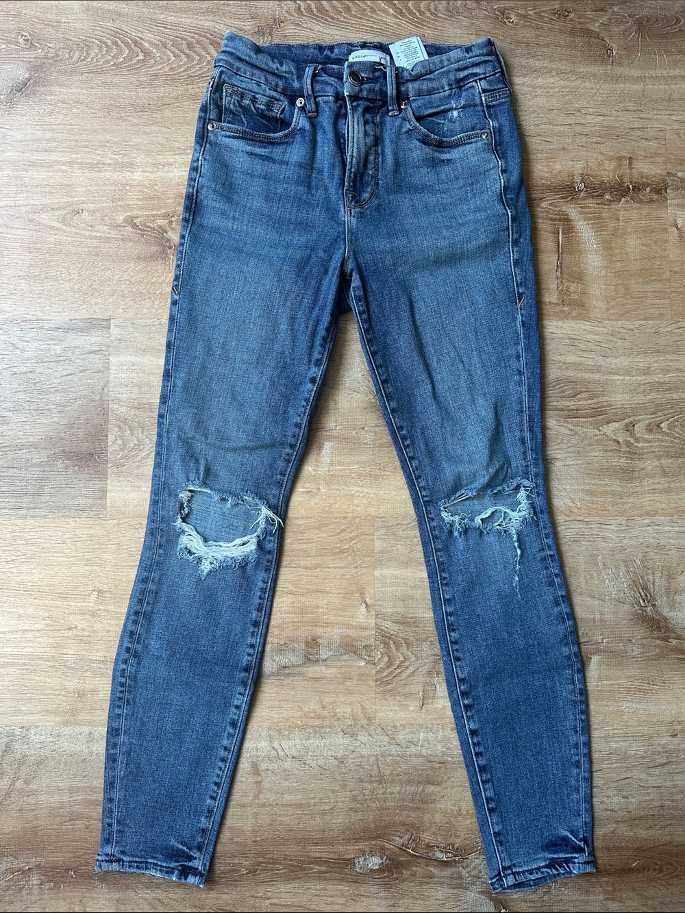 Good American - Good Legs Crop- Women's Jeans - Size 0 / 25
